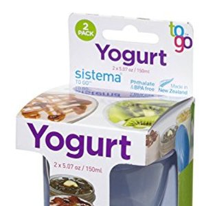 Sistema To Go Collection Yogurt Food Storage Containers