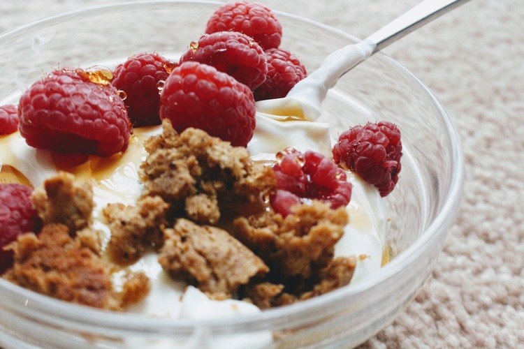 Raspberry Caramel Yogurt - Yogurt Recipe