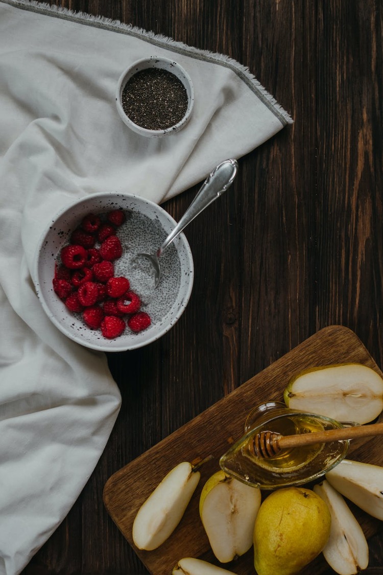 Yogurt Recipe - Raspberry Pear and Chia Seed Greek Yogurt