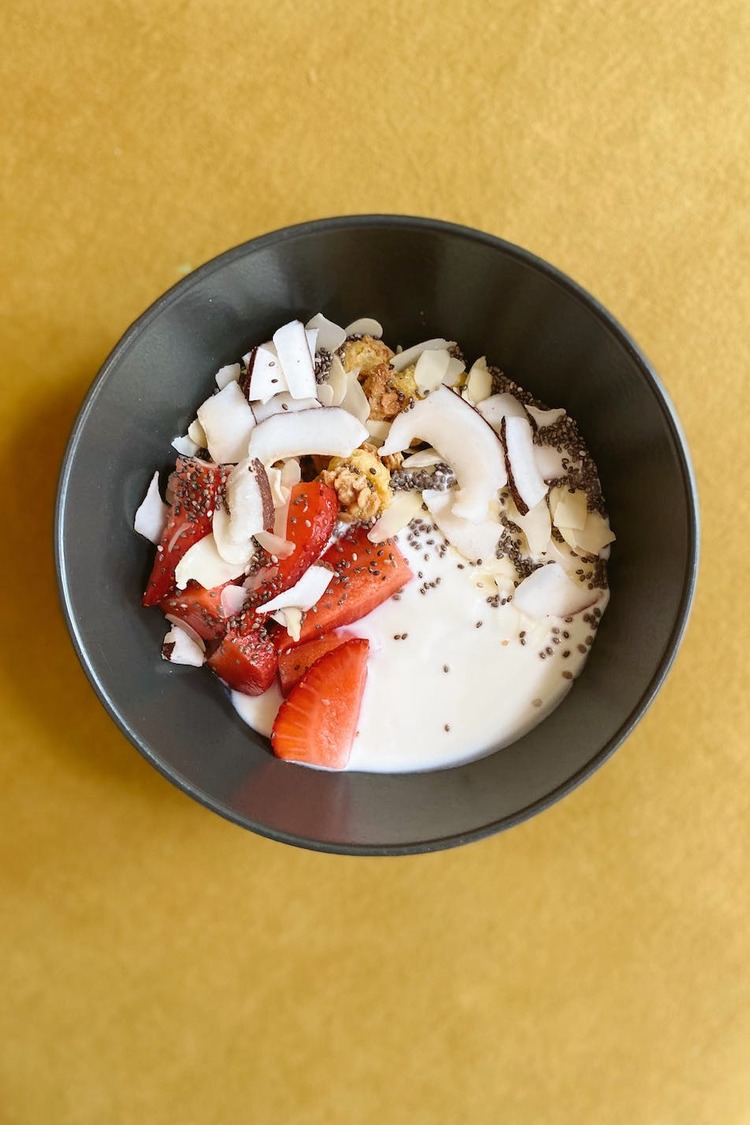Strawberry Coconut Yogurt Recipe
